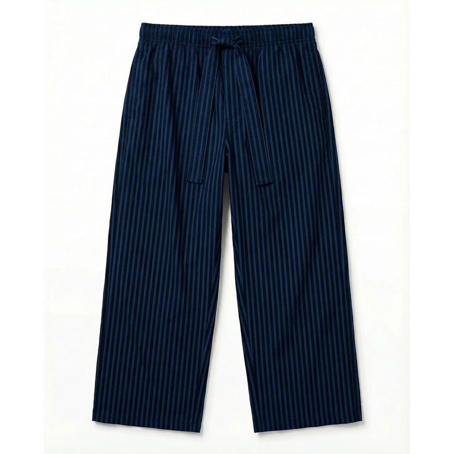 Schlafhose — Navy Gestreift