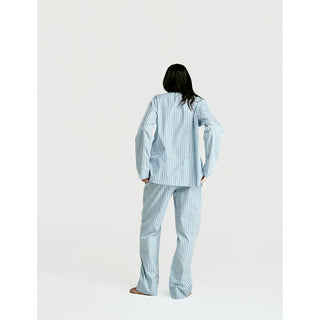 
  Long Sleeve Shirt — Green Stripe
