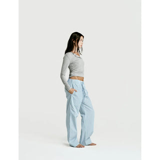 
  Sleep Pant — Green Stripe
