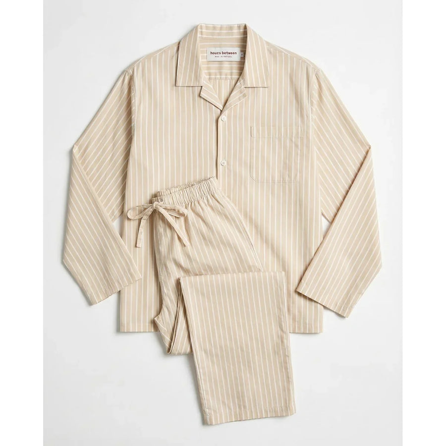 Long Sleeve & Pant Set — Latte