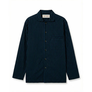 
  Long Sleeve Shirt — Navy Stripe

