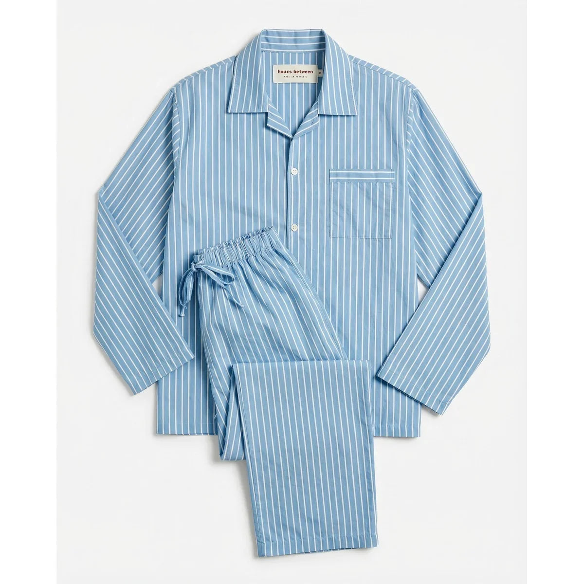 Long Sleeve & Pant Set — Sky