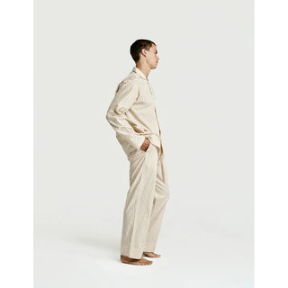 
  Long Sleeve Shirt — Latte Stripe
