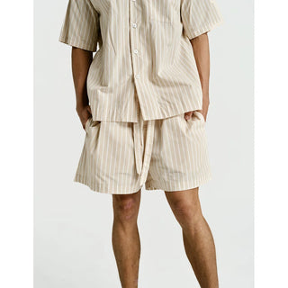 
  Short Sleeve & Short Set — Latte
