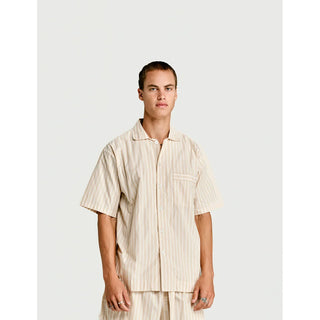 
  Short Sleeve & Short Set — Latte
