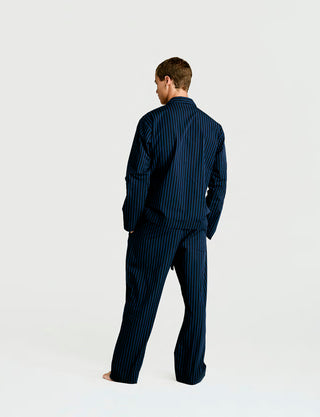 Long Sleeve Shirt Nav/Blk Stripe
