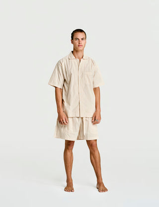 Short Sleeve + Sleep Short Latte Set