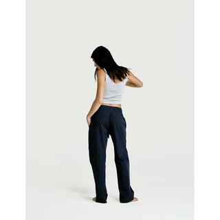 
  Sleep Pant — Navy Stripe
