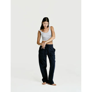 
  Sleep Pant — Navy Stripe
