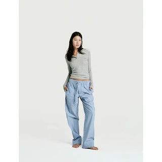 
  Sleep Pant — Sky Stripe
