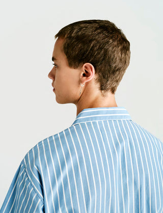 
  Mens Sleepwear (Pajamas) Set in Sky  100% BCI Cotton, Made in Portugal
