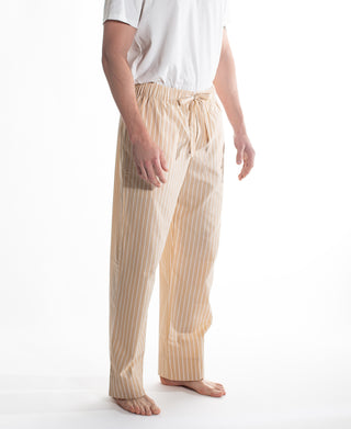 Sleeping Pant Latte Stripe