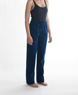 Sleeping Pant Nav/Blk Stripe