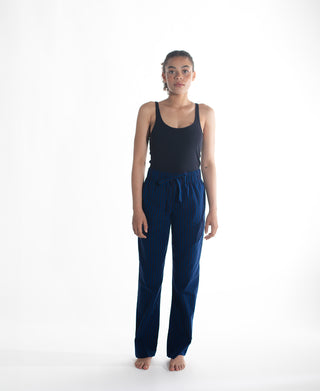 Sleeping Pant Nav/Blk Stripe